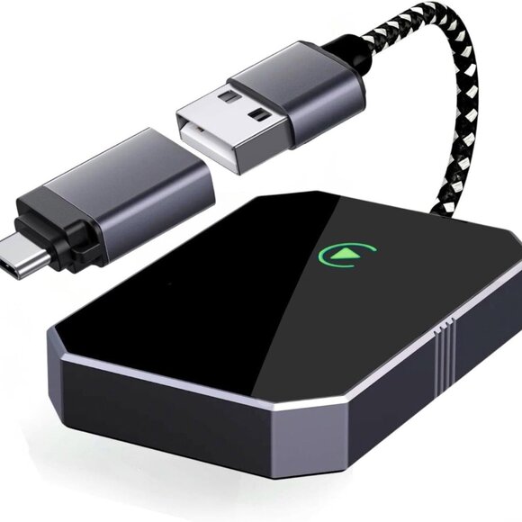 Wireless Carplay Adapter for Apple iPhone Plug and Play - Picture 1 of 11